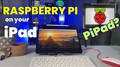 Use your iPad as your Raspberry Pi Monitor - a PiPAD!