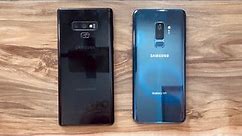 Samsung Galaxy Note 9 vs Samsung Galaxy S9 Plus