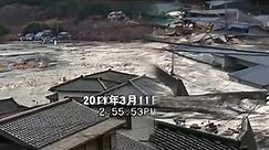 2011 Japan Tsunami - Tonicho Town, Kamaishi. (Full Footage)