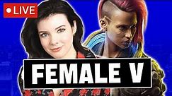 🔴Cherami Leigh on voicing Female V in Cyberpunk 2077 & reaction to Keanu Reeves