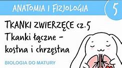 Tkanki zwierzęce cz.5 - Kostna i chrzęstna - Anatomia i fizjologia 5 - matura z biologii