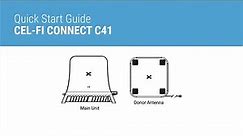 CEL-FI CONNECT C41 Installation Guide