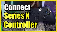 How to Connect Xbox Series X Controller to Computer (PC Tutorial)