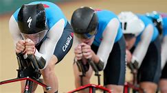 GOLD MEDAL: Canadian men's track cycling team earns gold in Pan Am Games team pursuit