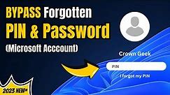 Bypass a Forgotten PIN & Microsoft Password in CMD with a Local Account