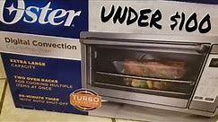 UNDER $100 POWDER COAT OVEN, The Oster Extra Large Convection Oven Unboxing