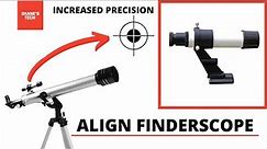 How to Align Finderscope for Beginners: F70060 Telescope