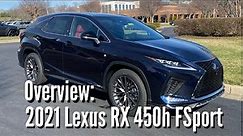 Overview: 2021 Lexus RX 450h FSport