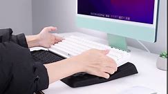Ospelelf Keyboard Wrist Rest, Comfortable Ergonomic Keyboard Stand Riser Holder for Office Home