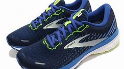 Brooks 慢跑鞋 Ghost 13 男鞋 路跑 緩震 DNA科技 透氣 健身 球鞋 藍 黃 1103481D474 | 慢跑鞋 | Yahoo奇摩購物中心