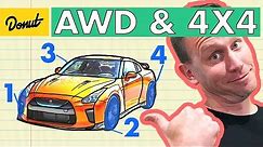 AWD VS 4x4 | How it Works | Donut Media