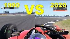 F1 Evolution! 1990 VS 2020 | F1 2020