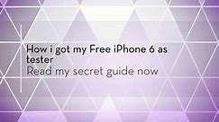 GUIDE - How to get free iPhone 6 - Step By Step