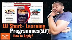 How to apply for Short courses at UJ // How to apply for bridging courses at UJ // UJ CEP Programmes