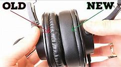 Remove & Replace Audio Technica ATH M20x Ear-Pad Cushions