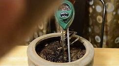 3 Way Soil Meter Test For Moisture, Light, And PH/Acidity Gardening Tool