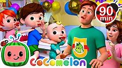 New Year's Eve Family Celebration Song | CoComelon | Nursery Rhymes for Babies