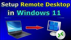 How to use Remote Desktop on Windows 11