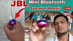 JBL MINI Bluetooth Speaker Repair | JBL Bluetooth Speaker Jack Repair | How to open jbl mini speake