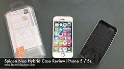 Spigen Neo Hybrid Case Review iPhone 5 / 5s