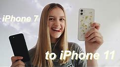white iPhone 11 unboxing and what's on my iPhone 2020