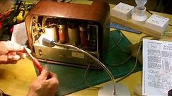 Bush DAC 90 AC/DC Valve Radio 1946