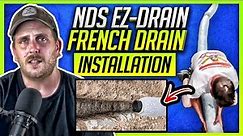 Easy NDS EZ-Drain French Drain Installation