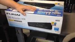 Unboxing - FUNAI DVD/VCR Combo DVD Recorder