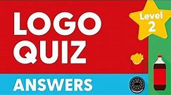 Logo Quiz Level 2 ⭐️ Answers and Game - How many logos can you guess?