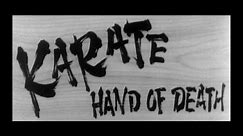 Karate, Hand of Death (1961)