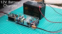 How to Make a 12V Battery Charger ( Automatic )