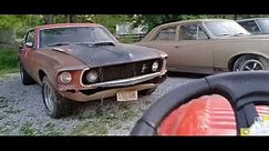 Plymouth Barracuda 318 auto,T110 Craftsman 12.5 hp 42 inch cut hard at it plus fixing the drainage