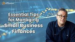 12 Basics of Managing Small Business Finances