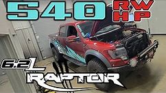 2014 Ford Raptor (Whipple Supercharged Stage 2) Dyno with Cams at Brenspeed 6.2L Supercharger