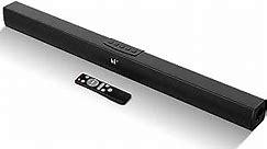 Sound Bars for TV, Soundbar Bluetooh 5.0 50W Wireless Sound Bar Powerful HD HiFi Stereo Sound Remote Control with ARC AUX Opt