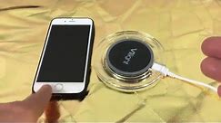 How to Charge iPhone Wirelessly - Vilight Review for iPhone 5 5s 5c 6 6s & Plus: