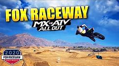 Early First Look At Fox Raceway 2020 - Huge Free Ride Map With 4 Tracks! - MX vs ATV All Out