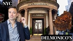 Eating at Delmonico’s. NYC. One of the Best Steakhouses and a Legendary Restaurant