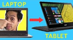 How To Convert Your Laptop Into a Tablet