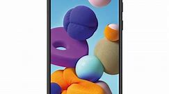 Straight Talk Samsung Galaxy A21, 32GB, Black- Prepaid Smartphone [Locked to Straight Talk]