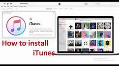 How to Download and Install iTunes on Your Computer || TechGuruSeries