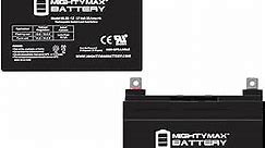 Mighty Max Battery ML35-12 - 12V 35AH Battery for Pride Jazzy Select Electric Wheelchair - 2 Pack