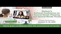 The 2020 National Conference on Special Needs and Trusts