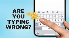 Hate typing on your iPhone? Watch these 10 TIPS!