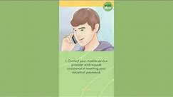 How To Reset Voicemail Password