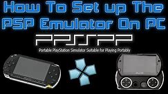 How To Set up The PSP Emulator On PC Windows 7 8 10