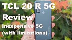TCL 20 R 5G Review: Inexpensive 5G (with limitations)