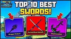 Top 10 BEST Swords For BOUNTY HUNTING In Blox Fruits!