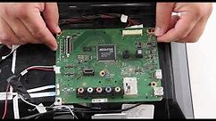 Sony LED TV KDL-40R450A - How to Replace the Main Board & Power Supply Board