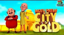 Motu Patlu | Kids Cartoon | Motu Patlu In Gold City | Full Movie | Wow Kidz | #spot